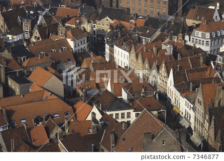 Bruges townscape Bruges townscape 7346877