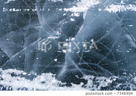 Ice road of Great Slave Lake Ice road of Great Slave Lake 7346994