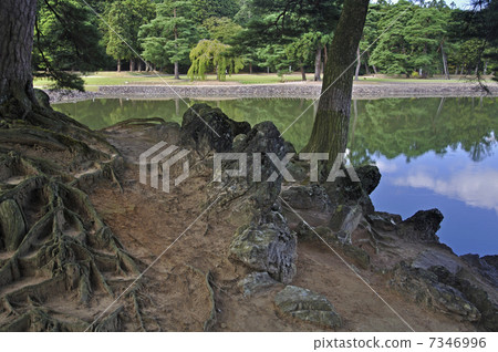 岩手縣平泉·Hikogenji Oizumi池塘和Tsuyama 岩手縣平泉·Hikogenji Oizumi池塘和Tsuyama 7346996
