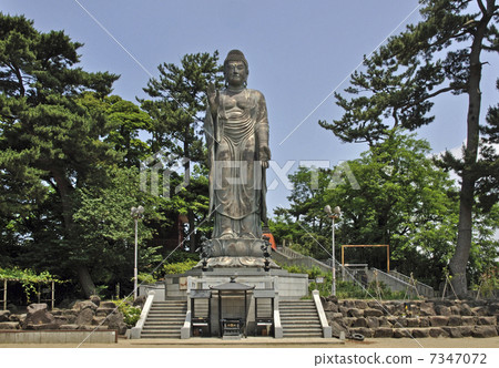 In early summer Sakata · Soto Denju Senchuin Sakata Great Buddha 7347072