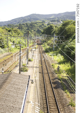 Railroad tracks 7347192