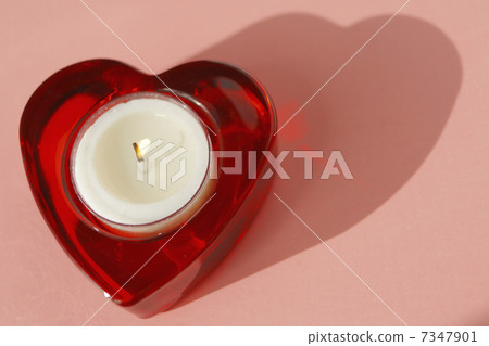 Valentine's day candle Valentine's day candle 7347901