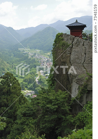 沿著山寺步行·Nodokendo建在高聳的百石之中 7348159