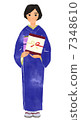 A woman with a gift 7348610