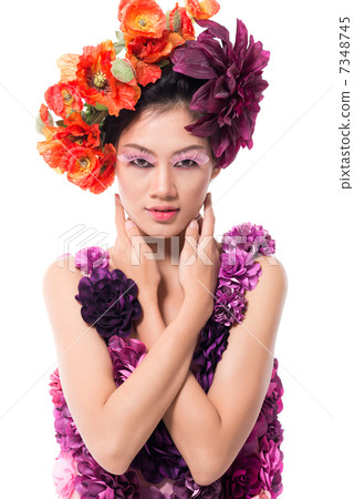 Lady Flower 7348745