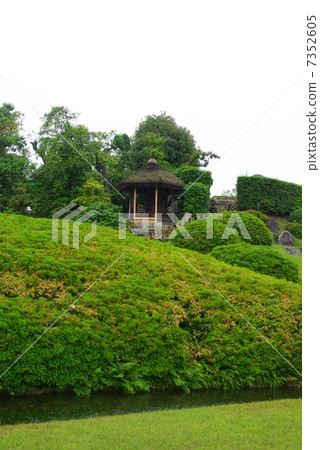 Fresh green Okayama Korakuen Yuido temple Fresh green Okayama Korakuen Yuido temple 7352605