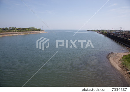 靠近中津川河口 7354887