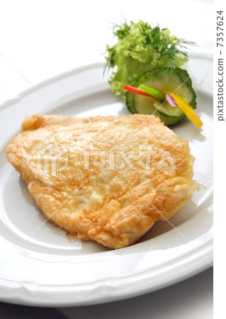 chop on the plate 7357624