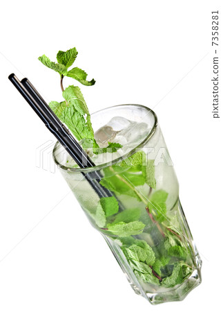 Mohito isolated on white Mohito isolated on white 7358281