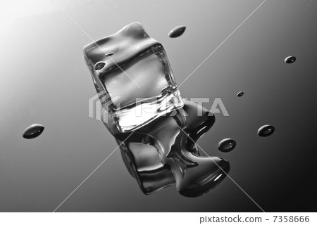 ice cube with water drops ice cube with water drops 7358666