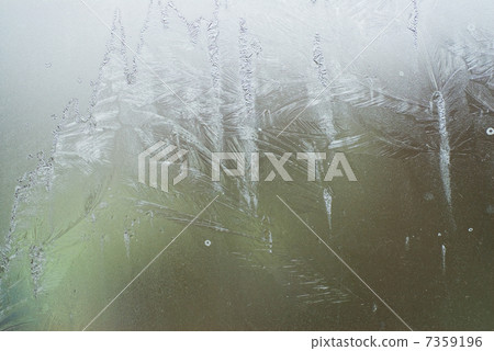 ice on a window ice on a window 7359196