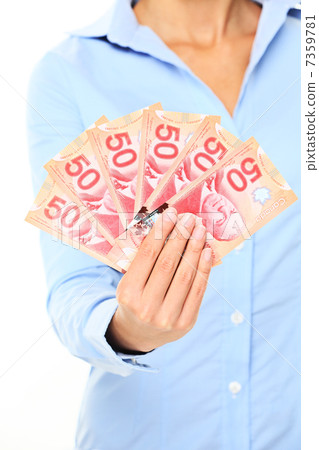 Canadian money dollars 7359781