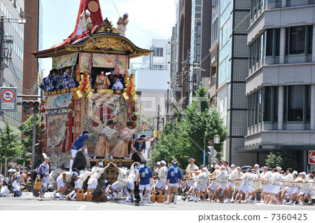 Kyoto Gion Festival Yamahoko Line Kyoto Gion Festival Yamahoko Line 7360425