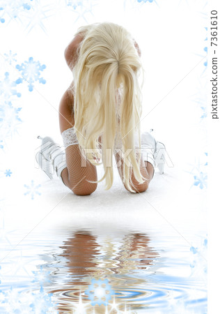 white boots girl 7361610