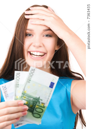 lovely teenage girl with money lovely teenage girl with money 7363435