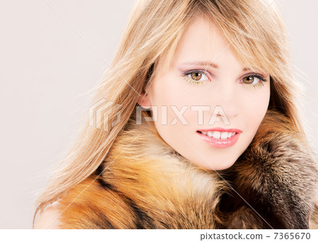 lovely teenage girl in fur lovely teenage girl in fur 7365670