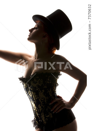 woman in corset woman in corset 7370632