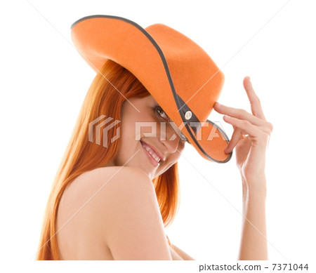 orange hat 7371044