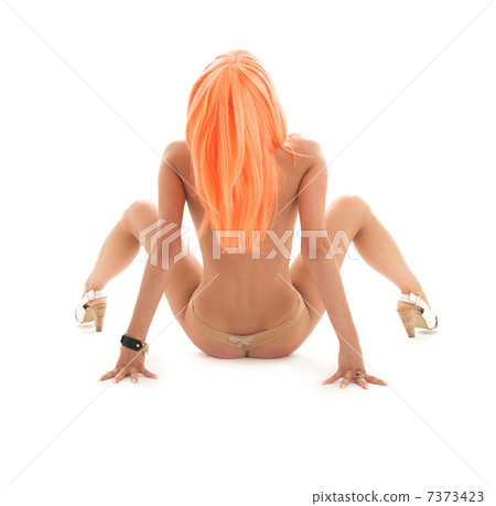 girl with orange hair girl with orange hair 7373423