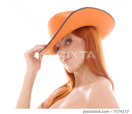 orange hat orange hat 7374237