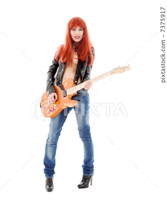 guitar babe guitar babe 7375917