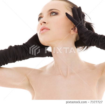 black gloves 7377727