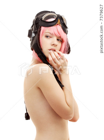 aviator helmet girl aviator helmet girl 7379627
