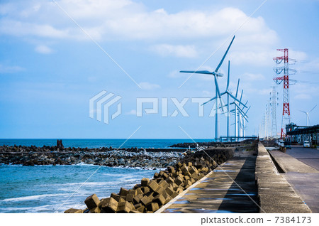 Wind-power generation Wind-power generation 7384173