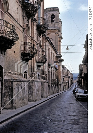 Sicilia Noto的街道 Sicilia Noto的街道 7384744