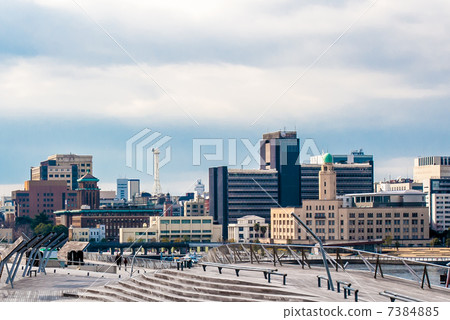 Yokohama three towers 7384885