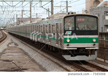 205 series train Saikyo line 205 series train Saikyo line 7385008