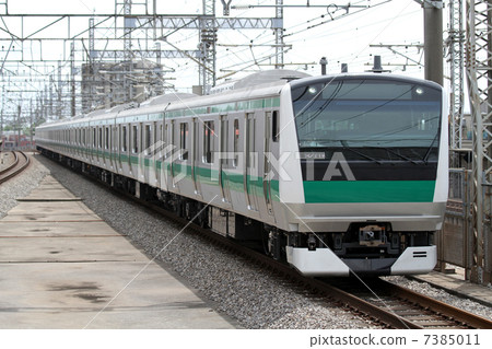 JR E 233系列7000系列列車Saikyo線 JR E 233系列7000系列列車Saikyo線 7385011