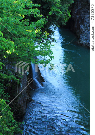 Tetegawa gorge 7386576