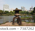 Yukimi lantern of Shiba Rikyu 7387262
