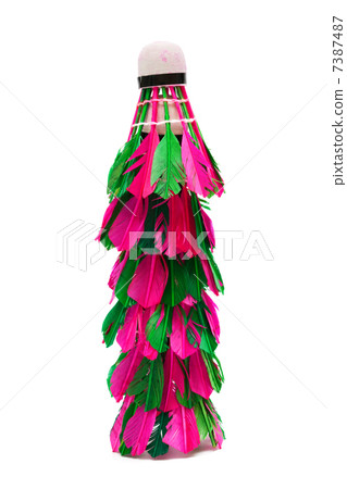shuttlecock with feathers 7387487