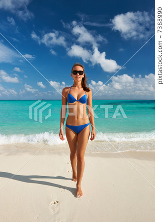 Woman at beach Woman at beach 7388990