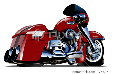 Desenho Mão Motocicleta Motor Ilustração Engenharia Transporte vetor(es) de  stock de ©BigJoy 653514832