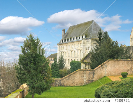 Old mansion in Chartres. France 7389721