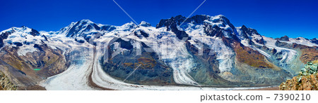 Glacier panorama 7390210