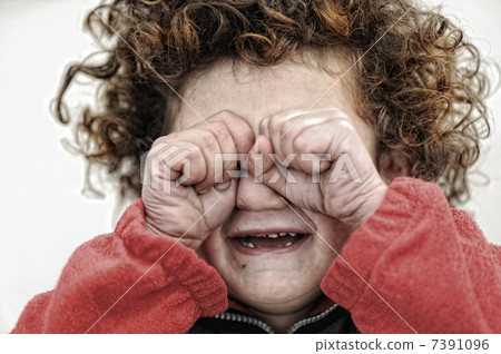 Orphan, abandoned dirty child crying Orphan, abandoned dirty child crying 7391096