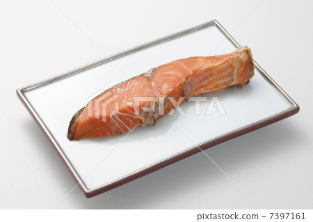 烤三文魚配鹽 7397161
