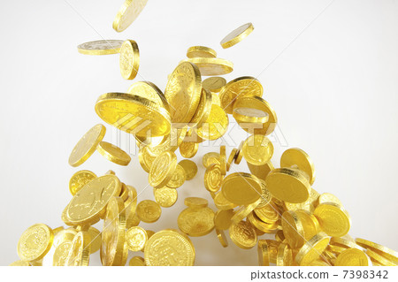 Jumping gold coins Jumping gold coins 7398342