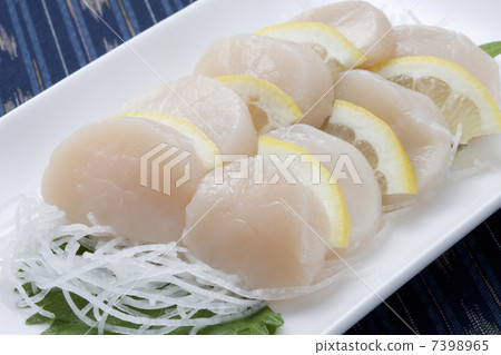 扇貝生魚片 7398965