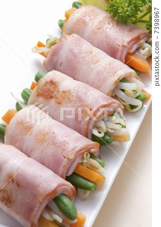 蔬菜捲的蔬菜 7398967