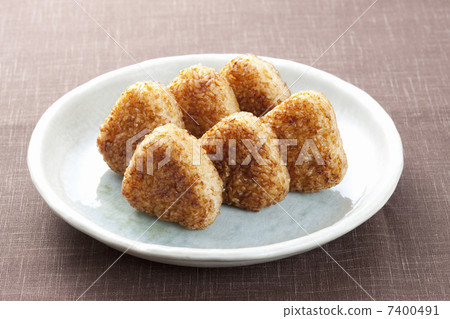 Grilled rice ball Grilled rice ball 7400491