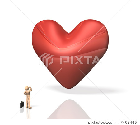 希望的抽象3DCG例證 7402446