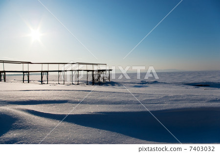 Beautiful winter landscape 7403032