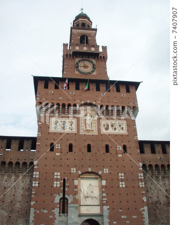 Sforzesco castle 7407907