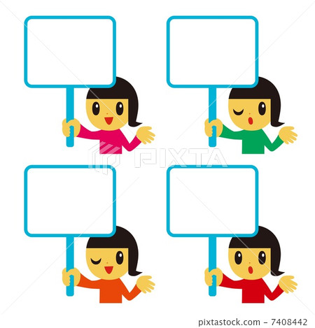 Girl with board Girl with board 7408442