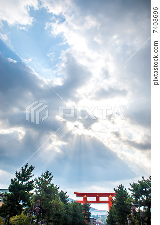Heian Shrine Otorii 7408696